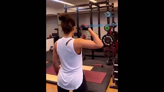 Samantha Ruth Prabhu Latest Gym Video #shorts #samantha
