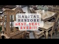 Habitat ReStore BEST DEAL EVER!! #shopping #decor #thrifting