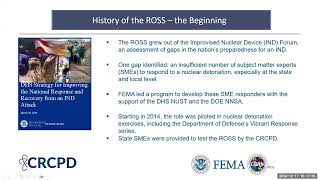 SRC and ROSS Overview Training from ROSS Q Call Dec 2024