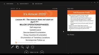 Census Webinar: How Are People Counted in the Census?
