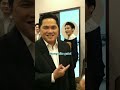 Zayyan xodiac ketemu pak Erick Thohir #zayyan #xodiac #erickthohir #idol #shorts