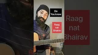 Raag Nat Bhairav #shorts #youtubeshorts #guitarlesson