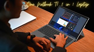 One Netbook T1 2 in 1 Laptop. Tablet PC Intel Core i7-1260P Mini Laptop. @Vashtvcom