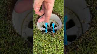 The TWO TEE DRILL For Putting Pace Precision #golf #putting #puttingtips