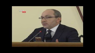 Перепалка Г.Кернеса с Т.Ситенко о задолженности \