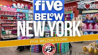 Inside Five Below Store New York City