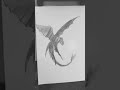 Toothless drawing #toothless #art #traditionalart #shorts #httyd3 #httyd2 #httyd1