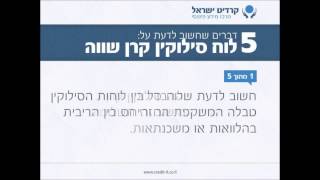 לוח סילוקין קרן שווה