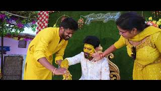 teja haldi cinematic teaser  |  wedding celebration #wedding #kidsphotography #haldiceremony #haldi