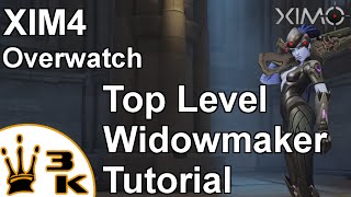 XIM4 - Overwatch Top Level Widowmaker Console Tutorial against GrandMaster by kojsdojo (PS4)