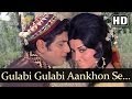 Gulabi Gulabi Aankhon Se- Jeetendra - Babita - Banphool -  Mohd. Rafi Romantic Song