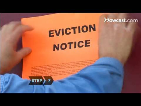 How to Evict a Tenant How to Evict a Tenant