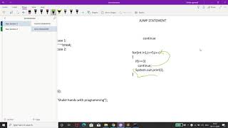 Jump statement in Java - continue keyword