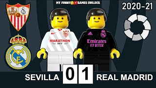 Sevilla vs Real Madrid 0-1 • La Liga 2020/21 Lego • Bono OG • Resumen Goal Highlights Lego Football