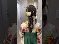 卒業式ヘア＊ ヘアアレンジ 福岡美容室 美容師 ヘアセット