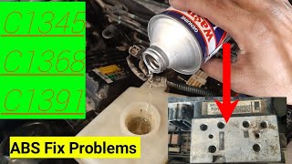 C1345 linear solenoid valve offset Learning Undone / What is error C1391 on ls460 Toyota's Lexus