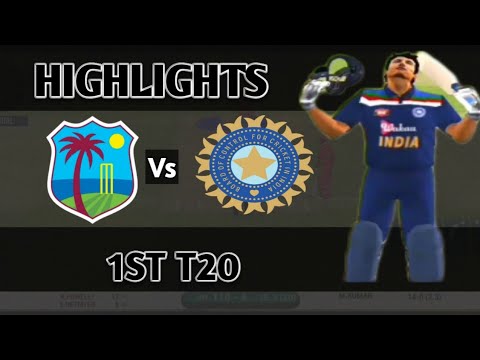 INDIA VS WEST INDIES 1ST T20 | FULL MATCH HIGHLIGHTS - YouTube