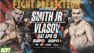Joe Smith Jr. vs. Maxim (Maksim) Vlasov | WBO World Title | FIGHT PREDICTION - BOP!