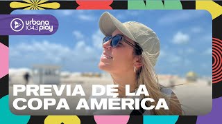 Sofi Martínez en la previa de la Copa América: móvil a orillas del mar en #Perros2024