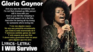 Gloria Gaynor - I Will Survive (Lyrics Spanish-English) (Español-Inglés)