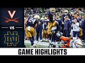 Virginia vs. Notre Dame Game Highlights | 2024-25 ACC Men's Basketball