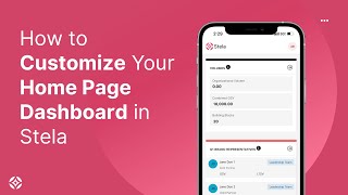 How to Customize Your Home Page Dashboard in Nu Skin® Stela