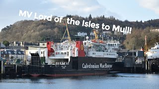 Oban to Mull on MV Lord of the Isles