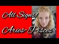 ALL SIGNS!  HOW THEY FEEL/WHAT THEY WANT!♡ARIES~PISCES☆ ZODIAC  #tarot #love #allsigns