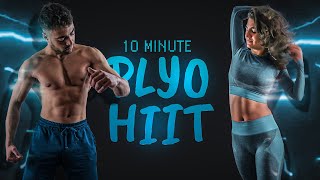 10 MIN PLYOMETRIC HIIT WORKOUT - Speed / Vertical Jump/Weight Loss Workout