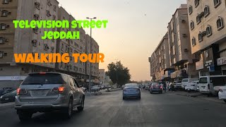 Where in Jeddah: Walking tour Television Street, Jeddah [4K]