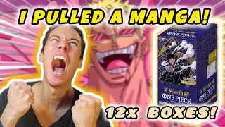 OP-10 Case Opening - 12 Booster Boxes - One Piece Royal Blood Set Unboxing - OP10 TCG