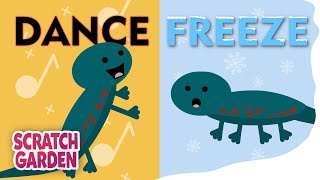 The Dance Freeze Song | Freeze Dance | Scratch Garden