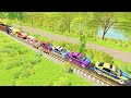 TRANSPORTING ALL CARS POLICE MINIBUS, POLICE SEDAN, TRUCK TO LOADING IN TRAIN! Farming Simulator 22