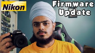 How To Update Nikon Firmware (D3400) // Jasdeep Dhindsa