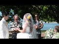 【hawaii wedding】ビーチウェディング　＠マジックアイランド