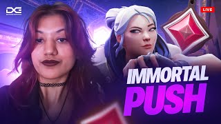 Immortal Push Valorant Livestream