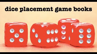 3 solitaire game books: dice placement in space, war, and fantasyland