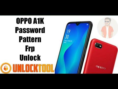 Oppo A1K (CPH1923) Password, Pattern Lock Reset 1 Click UNLOCK TOOL ...