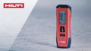 INTRODUCING the Hilti PD-S laser distance meter