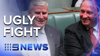 National Party leadership tensions reaching boiling point | Nine News Australia