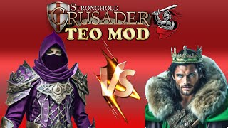 ASSASSIN  VS  JOHN LANDLESS |AI Battle|Stronghold Crusader Teo Mod.