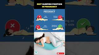 Sleep like 👉 this in Pregnancy | Best sleeping position in pregnancy ✅ #shortsvideo #baby #pregnancy