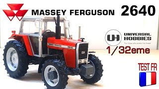 MASSEY FERGUSON 2640 ► 1/32 Universal Hobbies ► Unboxing + Présentation Tracteur Agricole Miniature