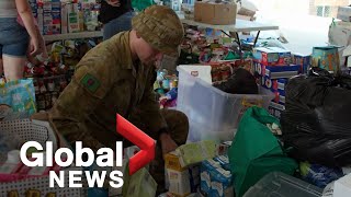 Australia floods: Help arrives for New South Wales town after days of isolation