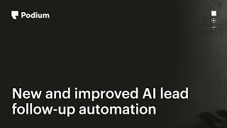 New and improved AI lead follow-up