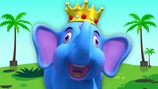 Hathi Raja Kahan Chale | हाथी राजा कहाँ चले | Kids Channel India | Hindi Rhymes | Bal Geet In Hindi