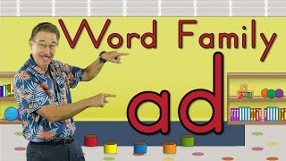 Word Family -ad | Phonics Song for Kids | Jack Hartmann