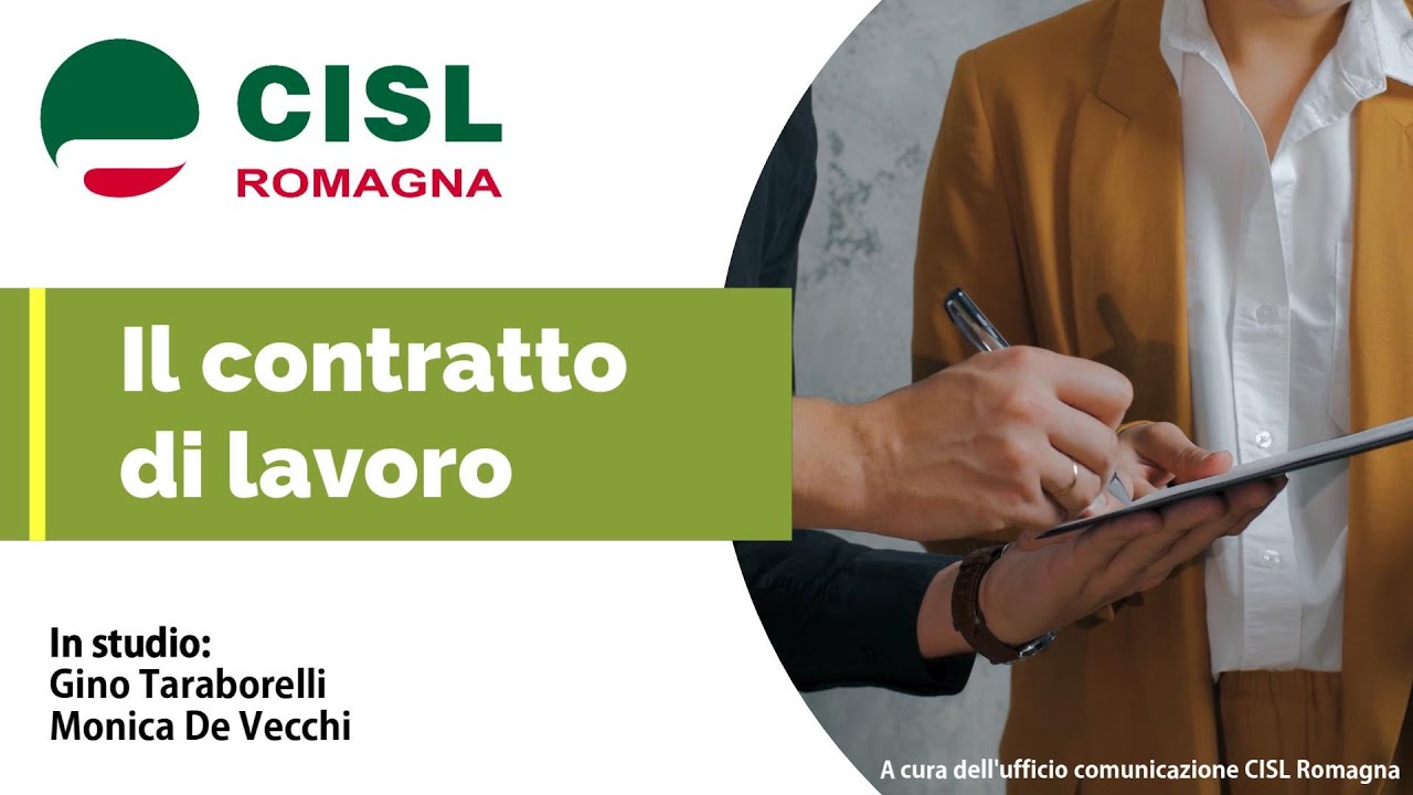 Il Contratto Di Lavoro - YouTube