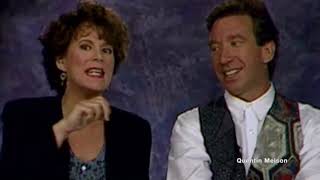 Tim Allen & Patricia Richardson Interview on "Home Improvement"(September 16, 1992)