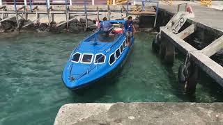 Kedatangan Speed Boat Loleo Pelabuhan Sarimalaha